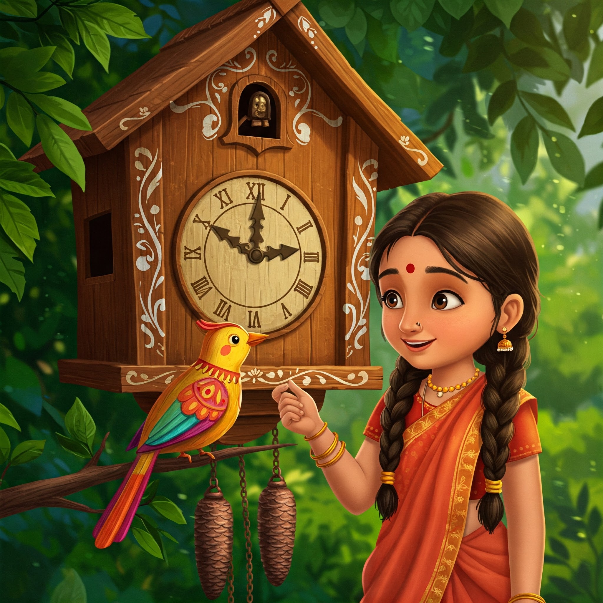 The Little Bird in Grandma’s Clock