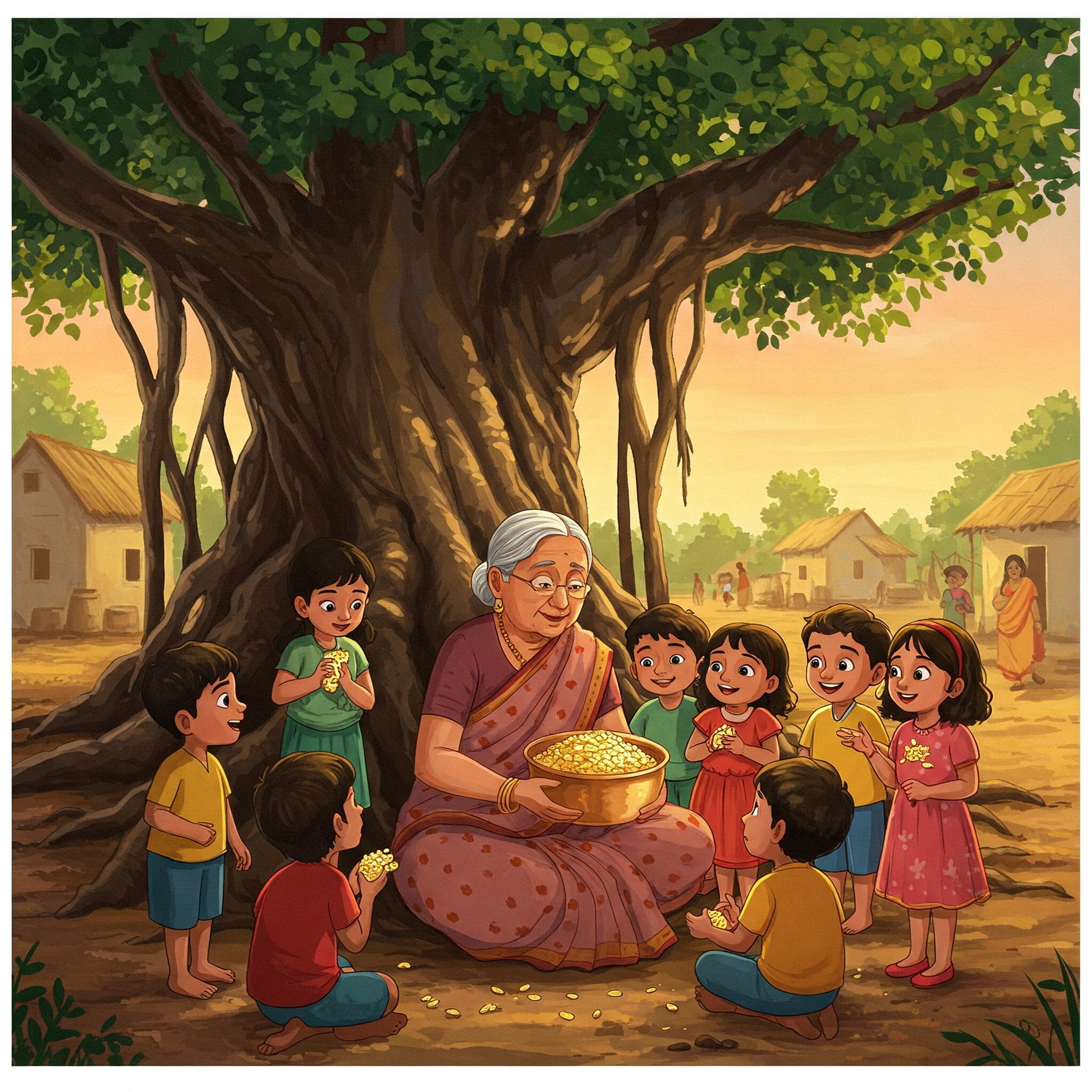Grandma Anu and the Banyan Tree