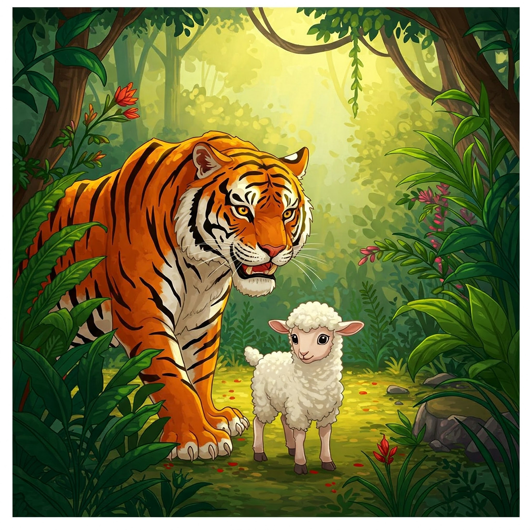 The Brave Little Lamb