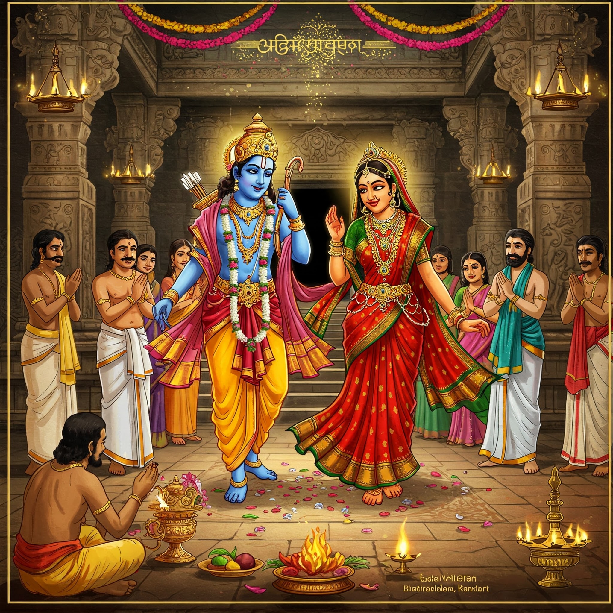 The Divine Dance of Goddess Sita at Bhadrachalam