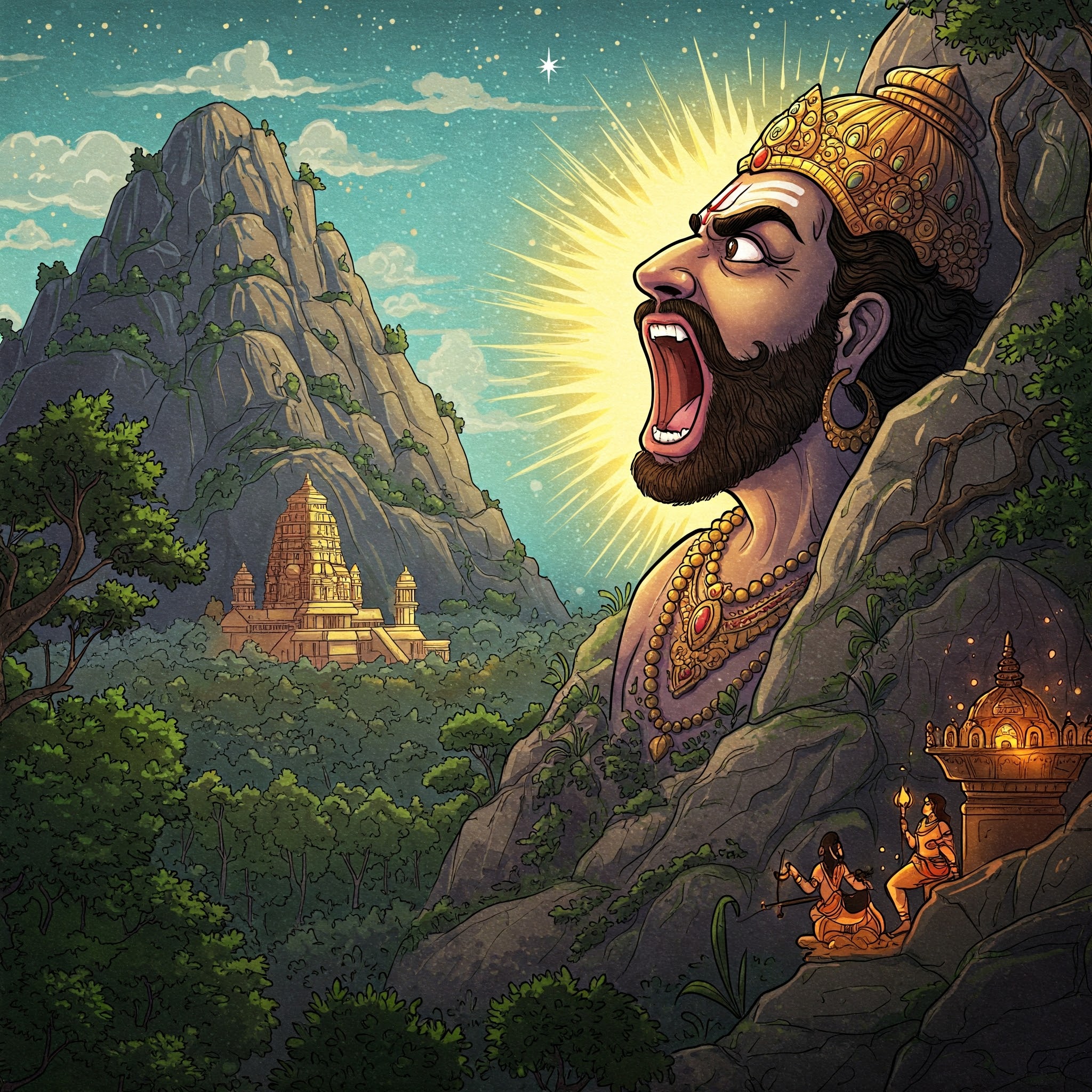 The Divine Roar of Lord Mallikarjuna