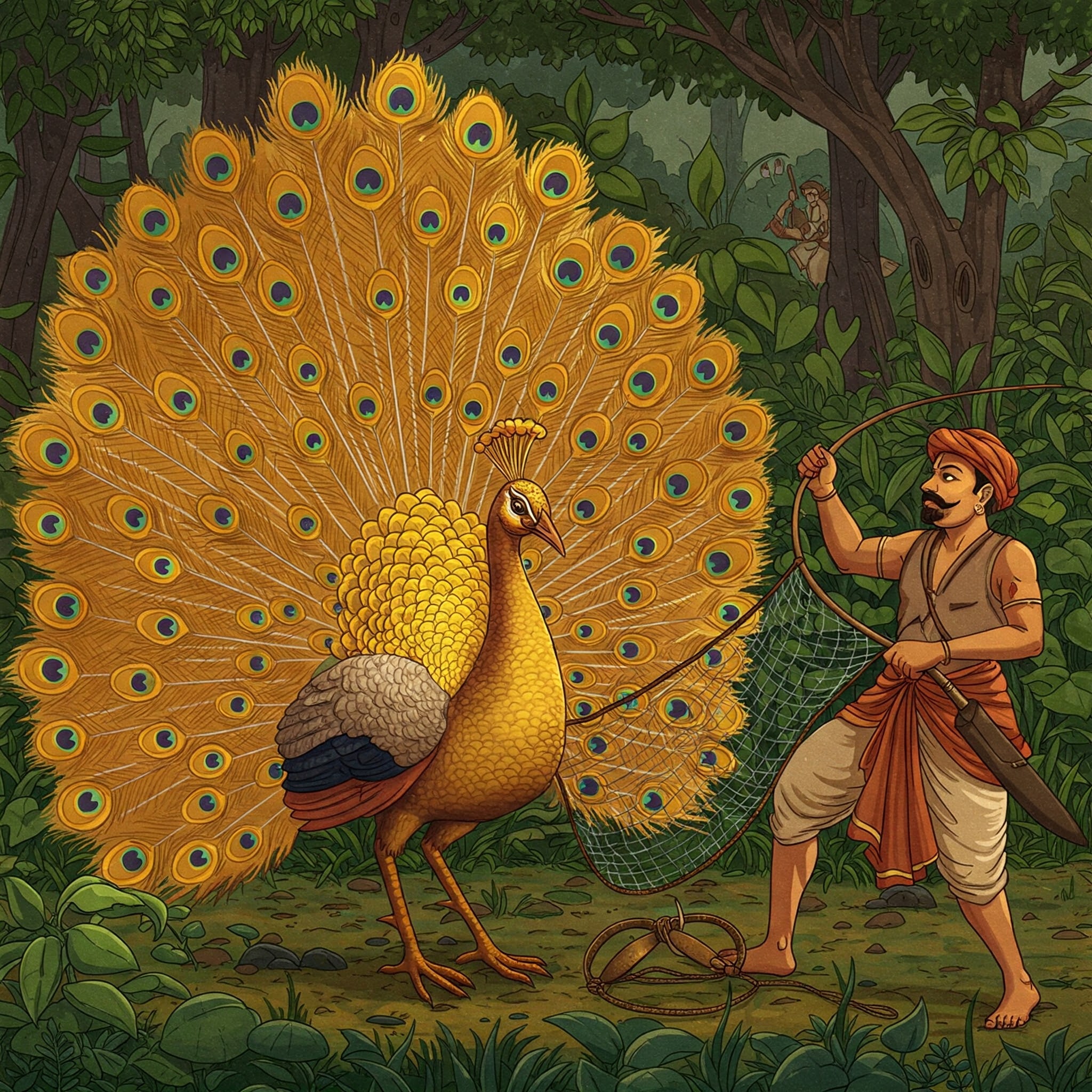 The Golden Peacock