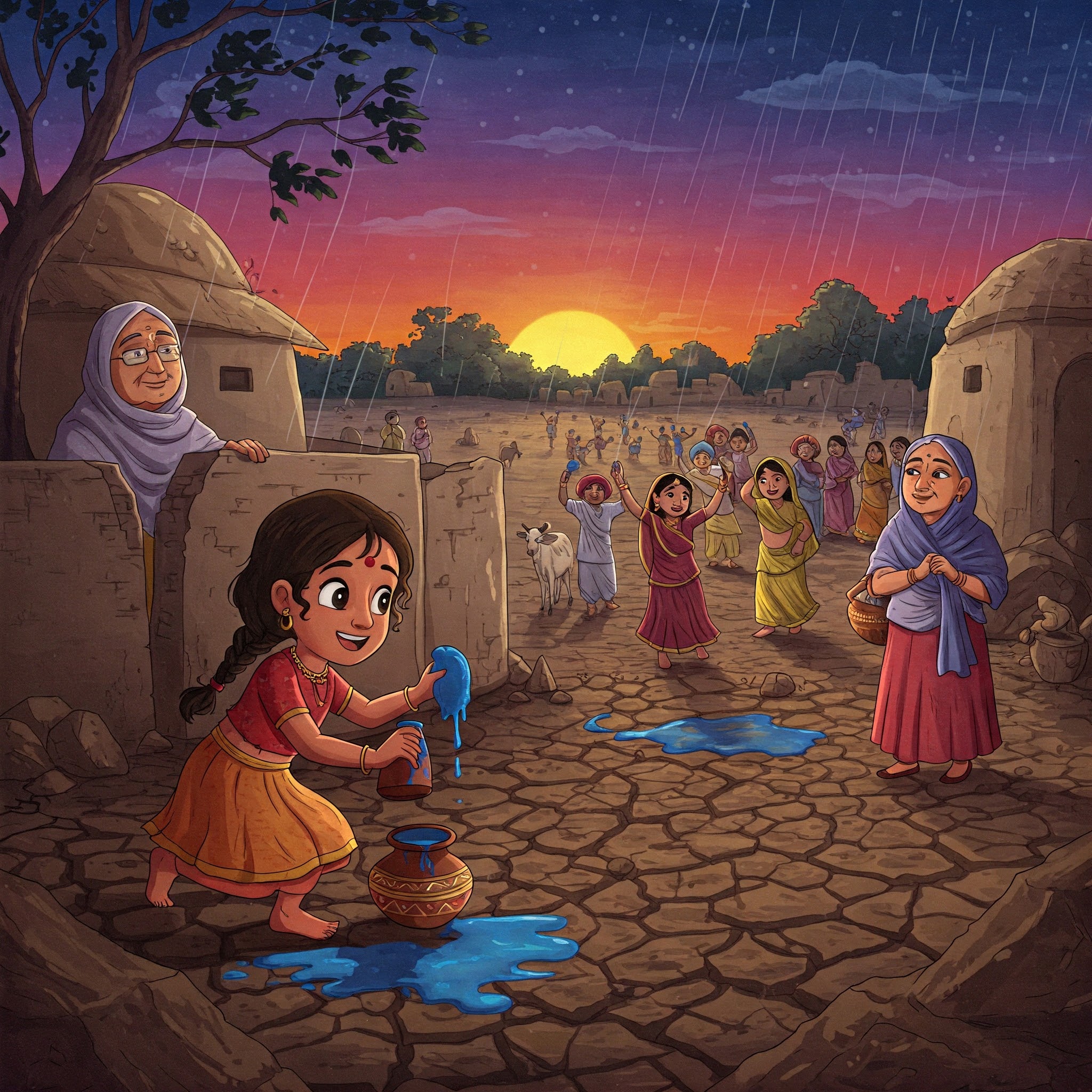 The Holi Water That Saved the Rain