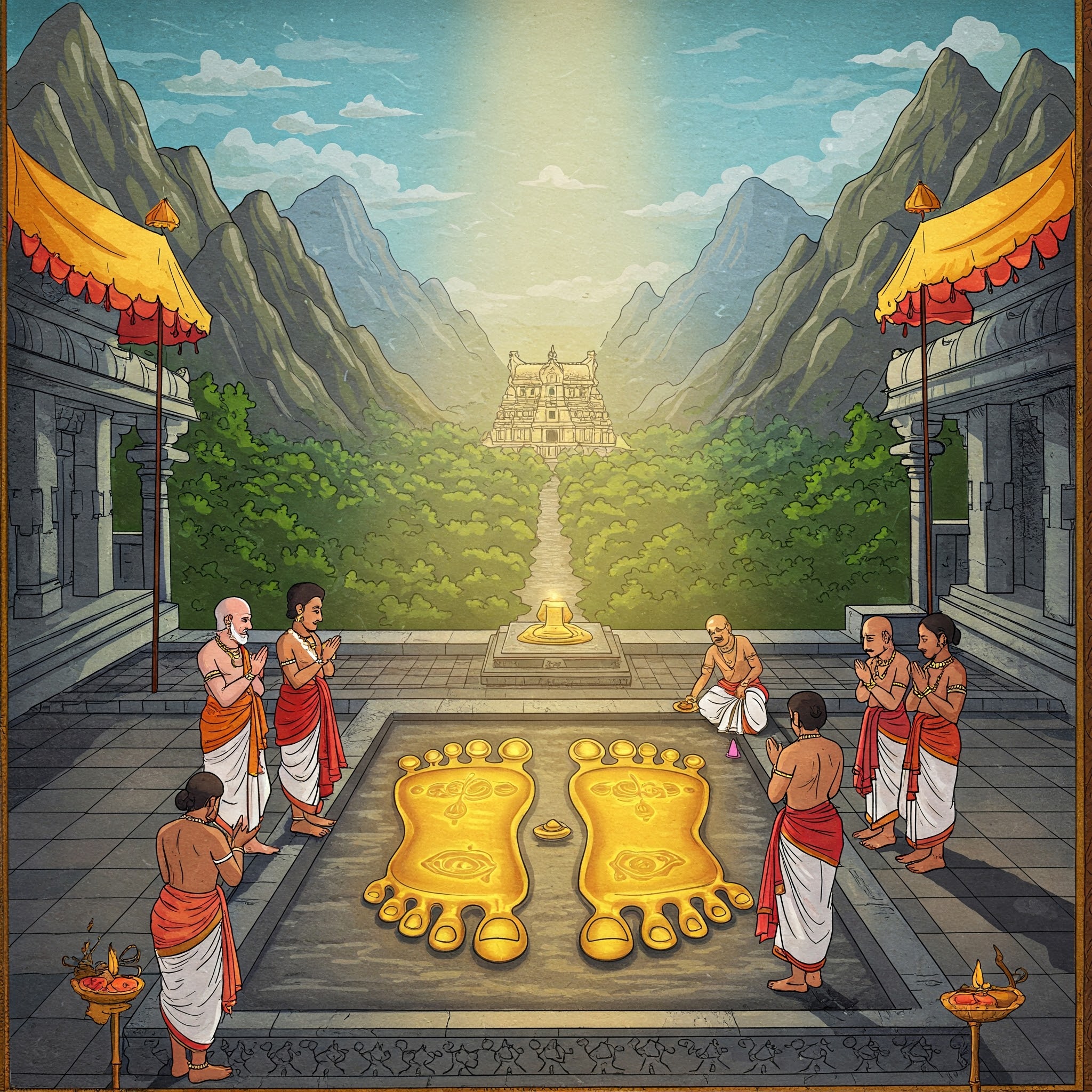 The Legend of Lord Venkateswara’s Lost Footprint