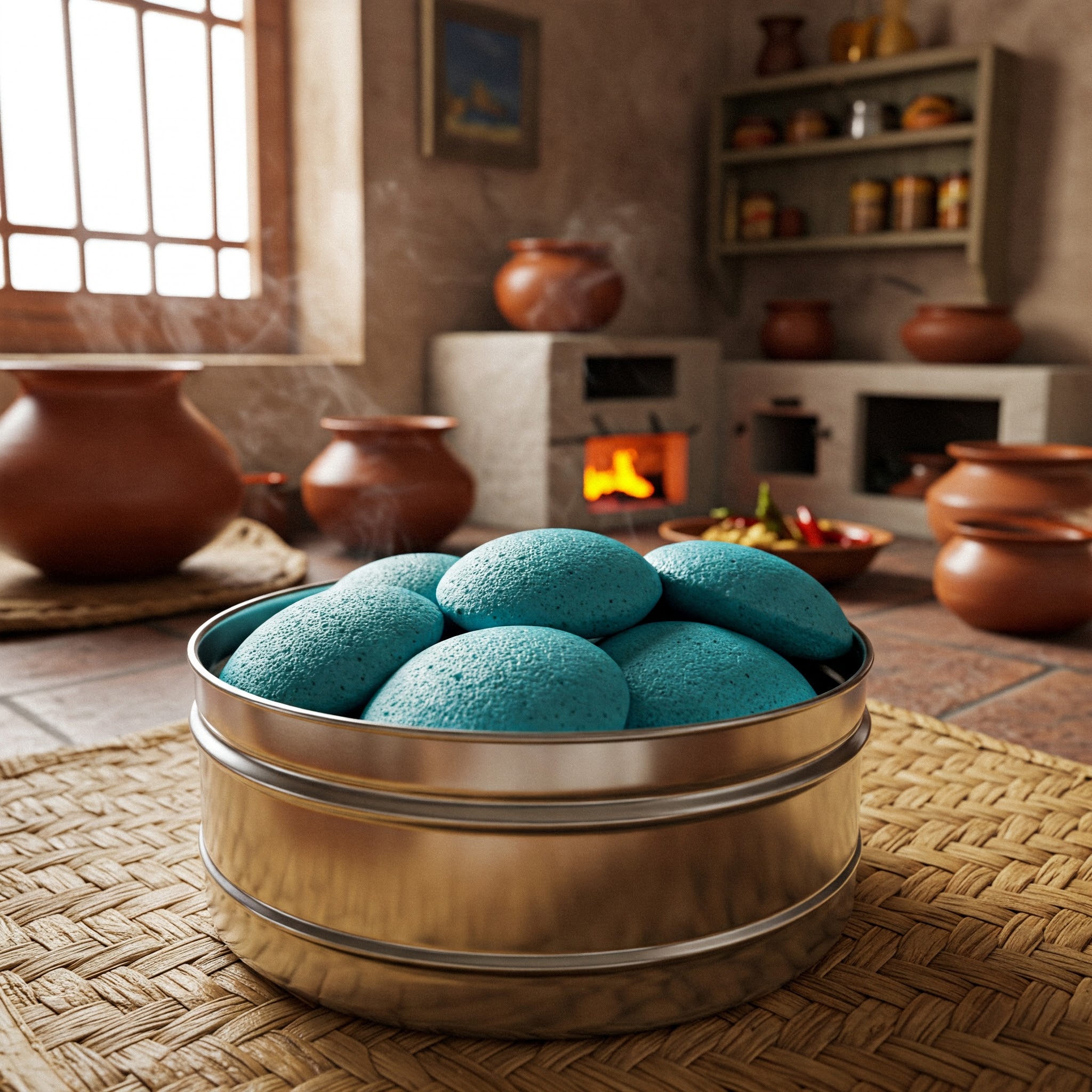 Why the Idlis Turned Blue